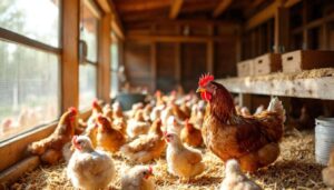 Kippenhok: deze indeling voorkomt geur, vieze eieren en gestresste kippen