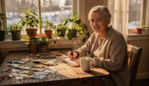 Ik had nooit gedacht mijn zomertuin aan de keukentafel voor te bereiden: haar wintertip verandert alles, ook op je 70e