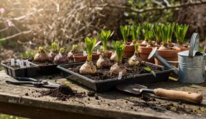 Dahliaknollen in maart: nu alvast aandrijven garandeert bloei vanaf juli