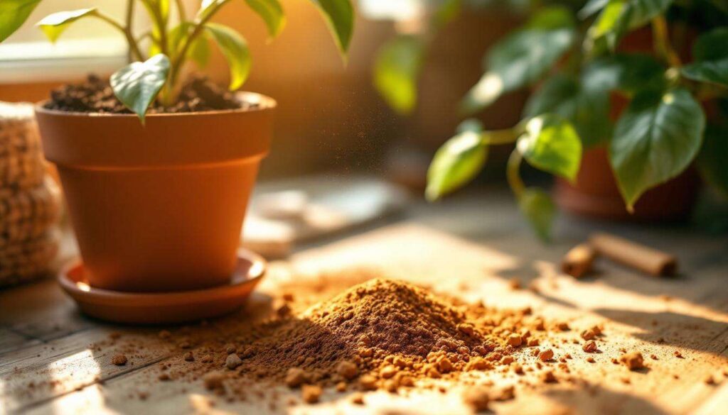 Waarom kaneelpoeder op je potgrond in maart schimmel en mugjes tegelijk bestrijdt