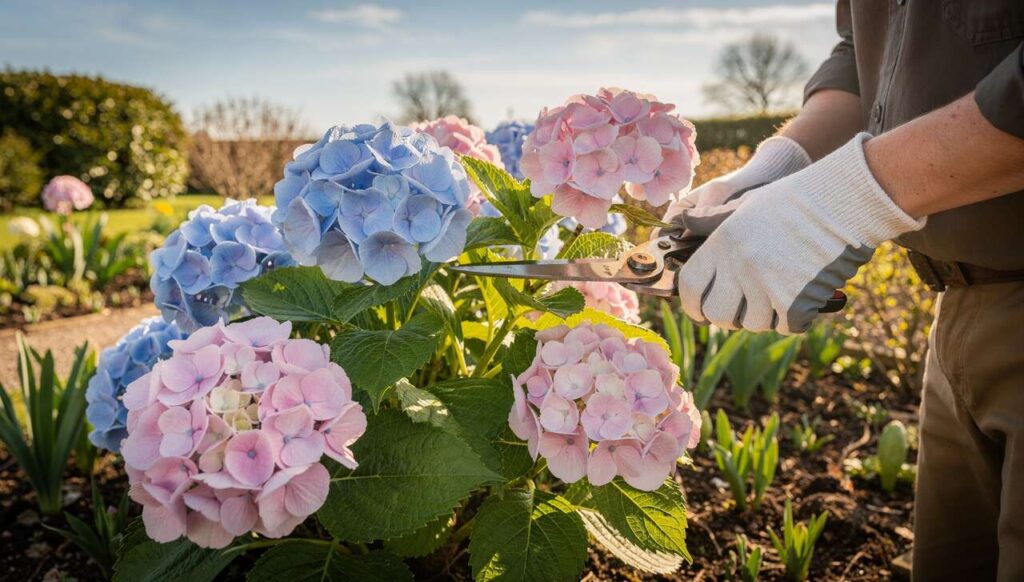 Hortensia snoeien in maart: de fout die bijna iedereen maakt en die de bloei verpest